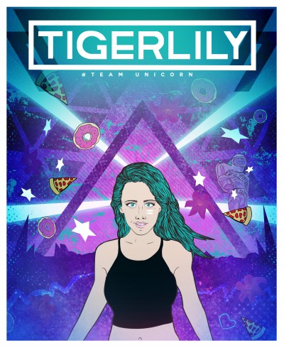 Tigerlily “Comic Book” Inspired Poster Art